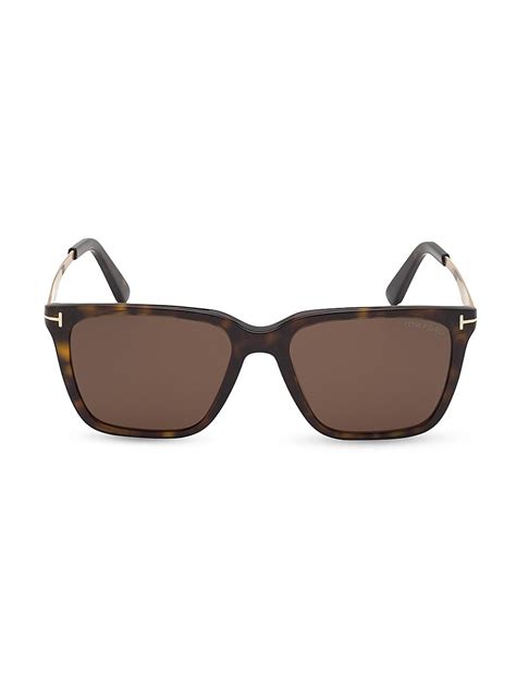 tom ford 54mm square sunglasses|tom ford oversized square sunglasses.